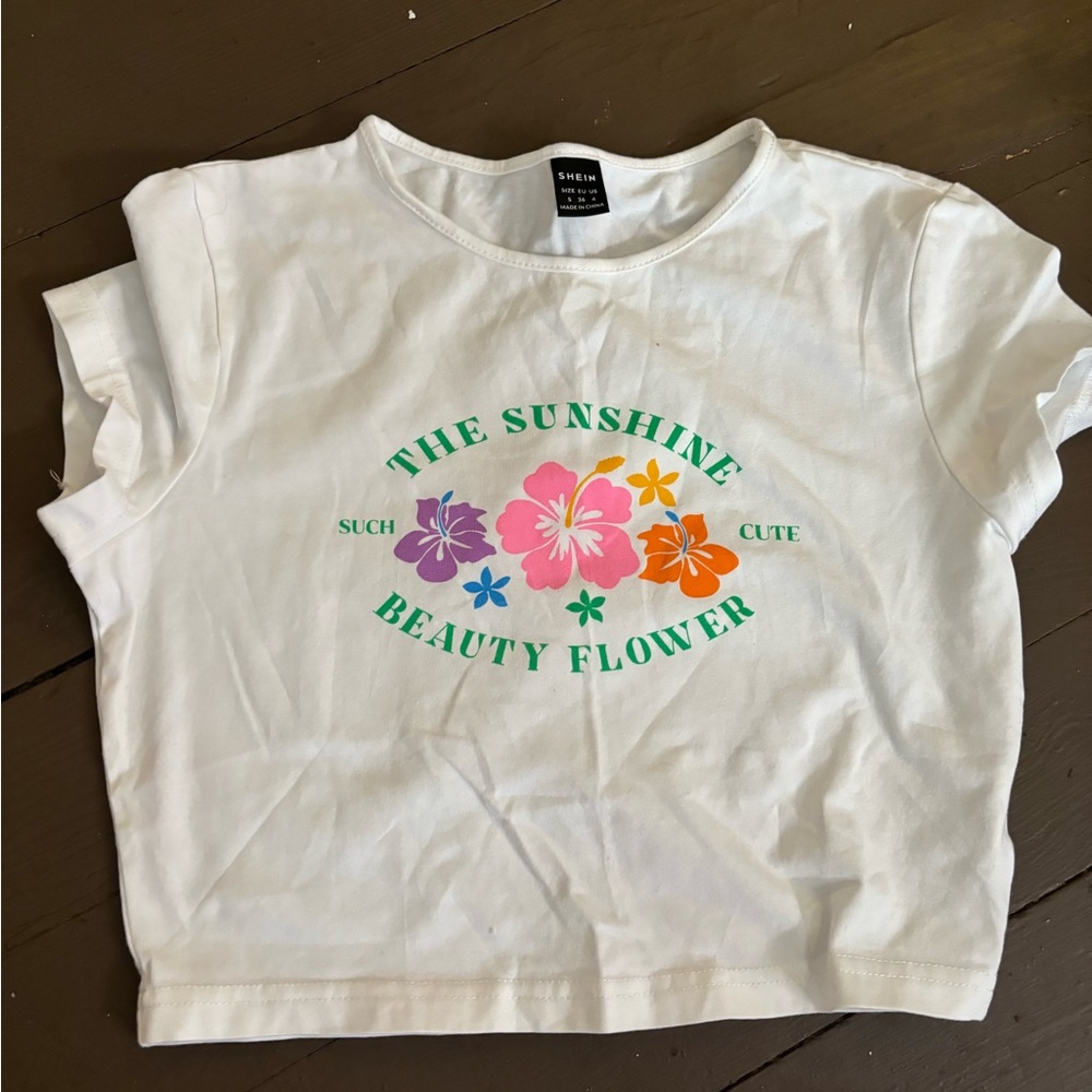 summer flower shirt